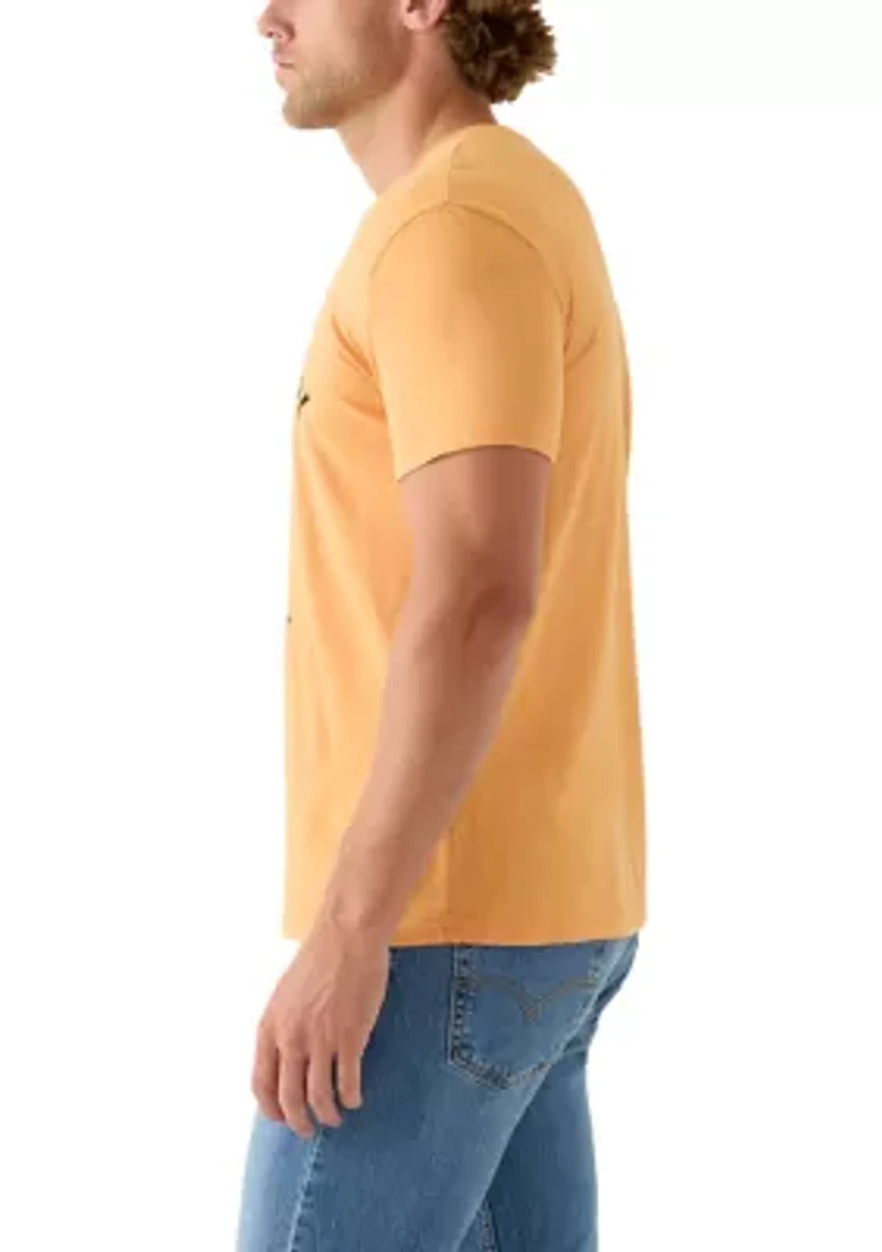 Men's Short Sleeve Party Animal Crew Neck T-Shirt