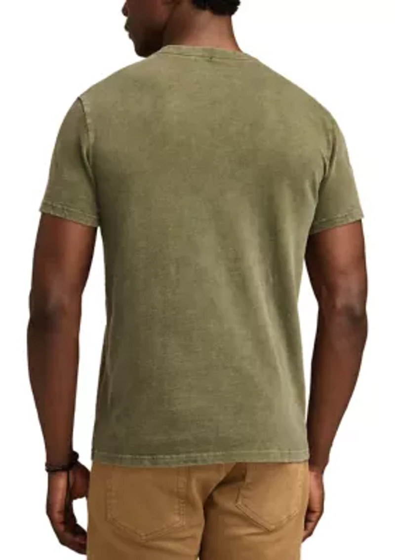 Big & Tall Short Sleeve Guinness Harp Logo Graphic T-Shirt