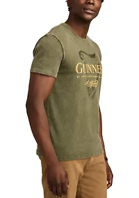 Big & Tall Short Sleeve Guinness Harp Logo Graphic T-Shirt