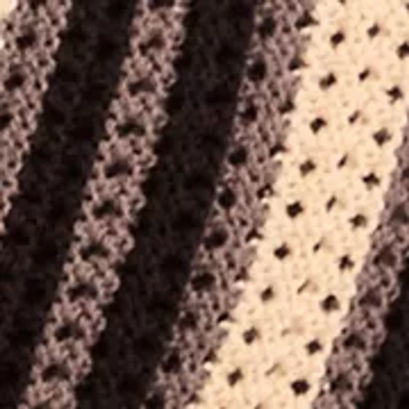 Stripe Button Through Sweater