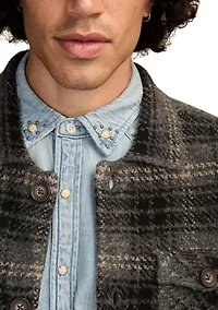 Men's Plaid Button Down