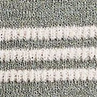 Short Sleeve Striped Johnny Collar Polo Shirt