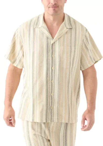Big & Tall Casual Button Down Shirt
