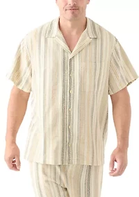 Big & Tall Casual Button Down Shirt