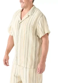 Big & Tall Casual Button Down Shirt