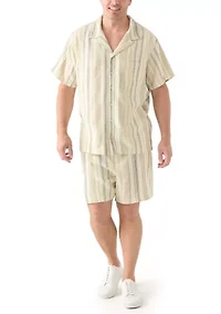Big & Tall Casual Button Down Shirt