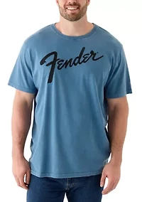 Big & Tall Short Sleeve Fender Logo Graphic T-Shirt