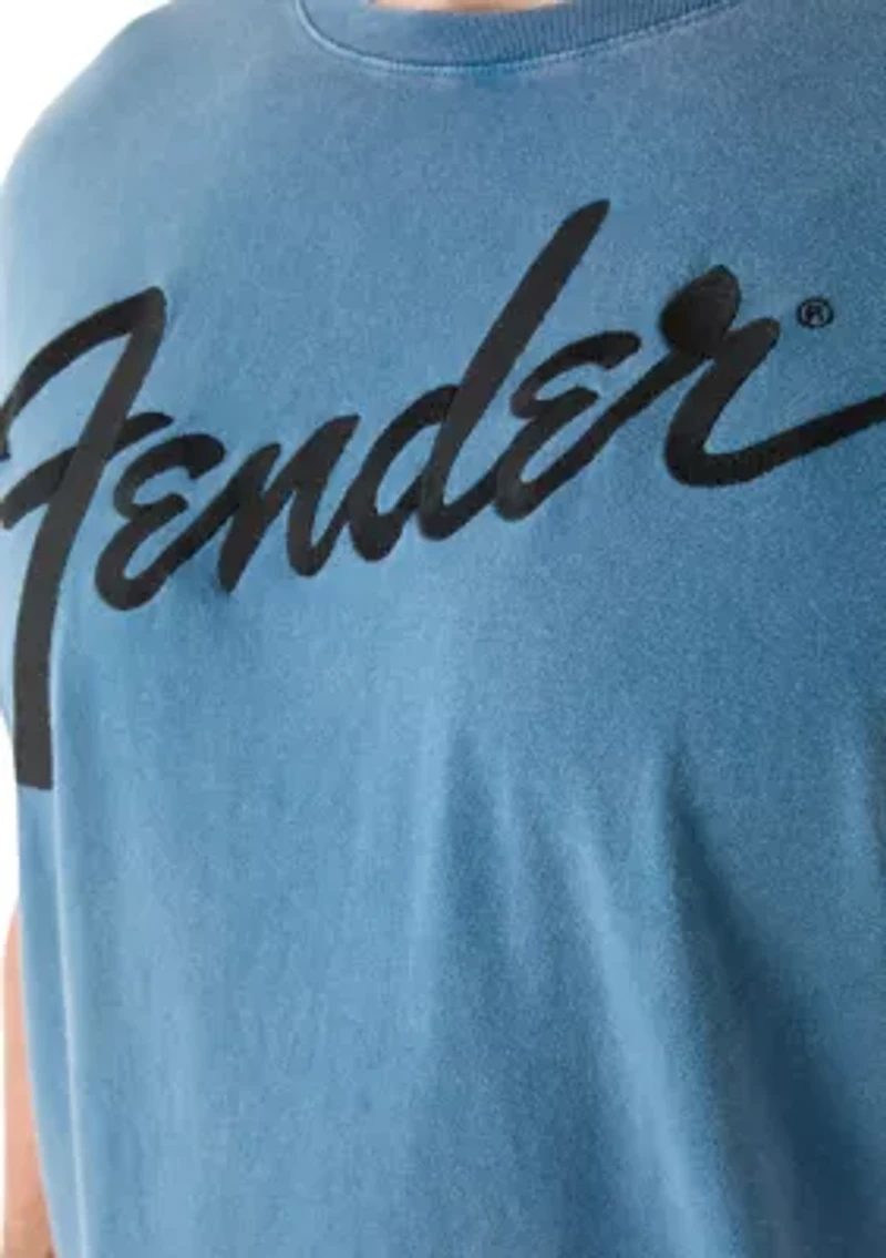 Big & Tall Short Sleeve Fender Logo Graphic T-Shirt