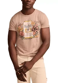 Big & Tall Modelo Flowers Short Sleeve Graphic T-Shirt
