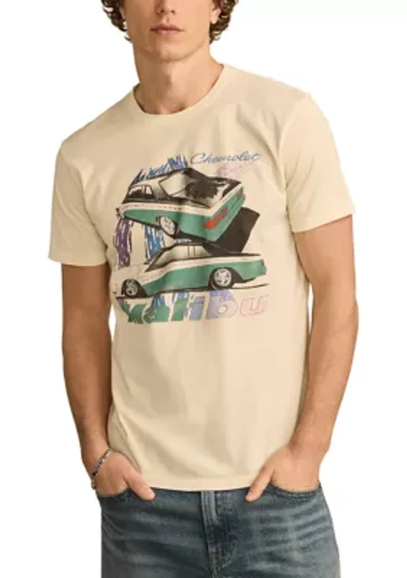 Big & Tall Chevrolet Malibu Graphic T-Shirt
