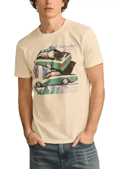 Big & Tall Chevrolet Malibu Graphic T-Shirt