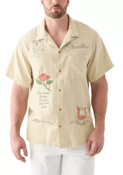 Big & Tall Fender Embroidered Shirt