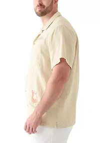 Big & Tall Fender Embroidered Shirt