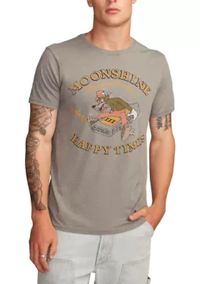 Men's Moonshine Wolf Graphic T-Shirt