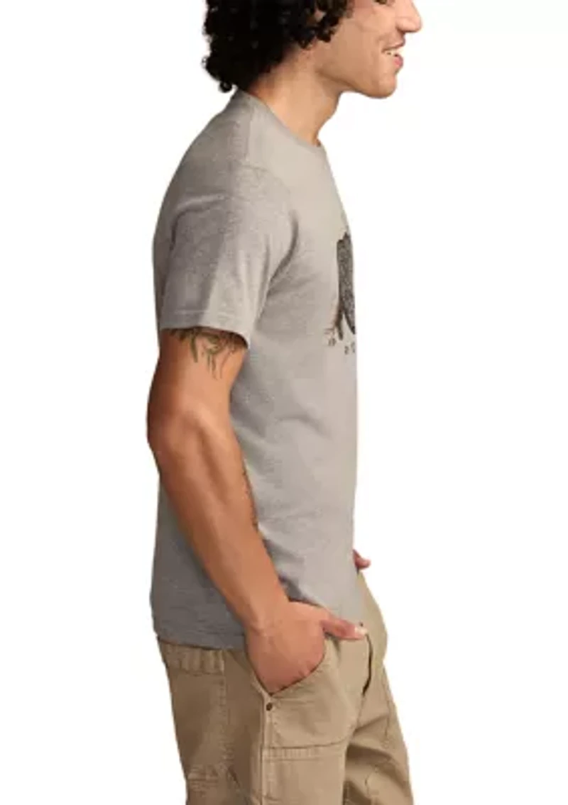 Men's Beer Bear Graphic T-Shirt