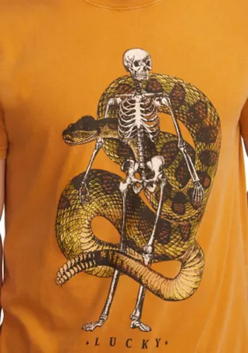 Men's Live Fast Skeleton T-Shirt