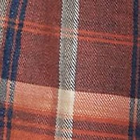 Long Sleeve Indigo Plaid Western Shirt