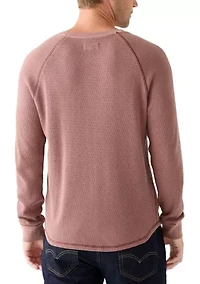 Birdseye Thermal Henley Shirt