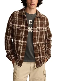 Men's Twill Shirt Jacket