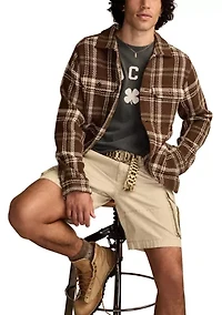 Men's Twill Shirt Jacket