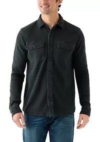 Thermal Button Up Shirt