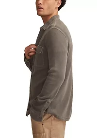Thermal Button Up Shirt