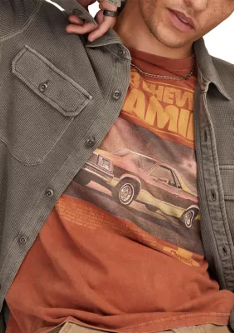 Thermal Button Up Shirt