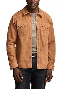 Suede Western Shirt