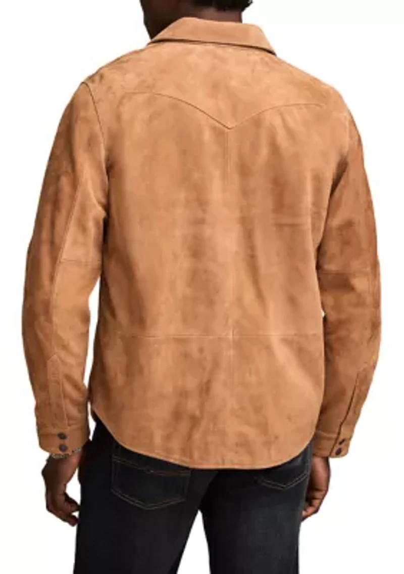Suede Western Shirt