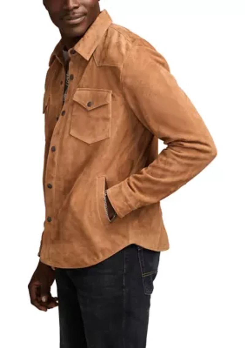Suede Western Shirt