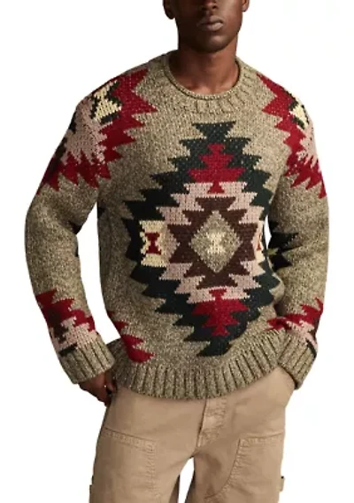 Men's Novelty Crew Neck Sweater