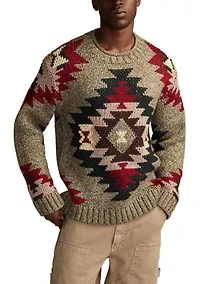 Men's Novelty Crew Neck Sweater