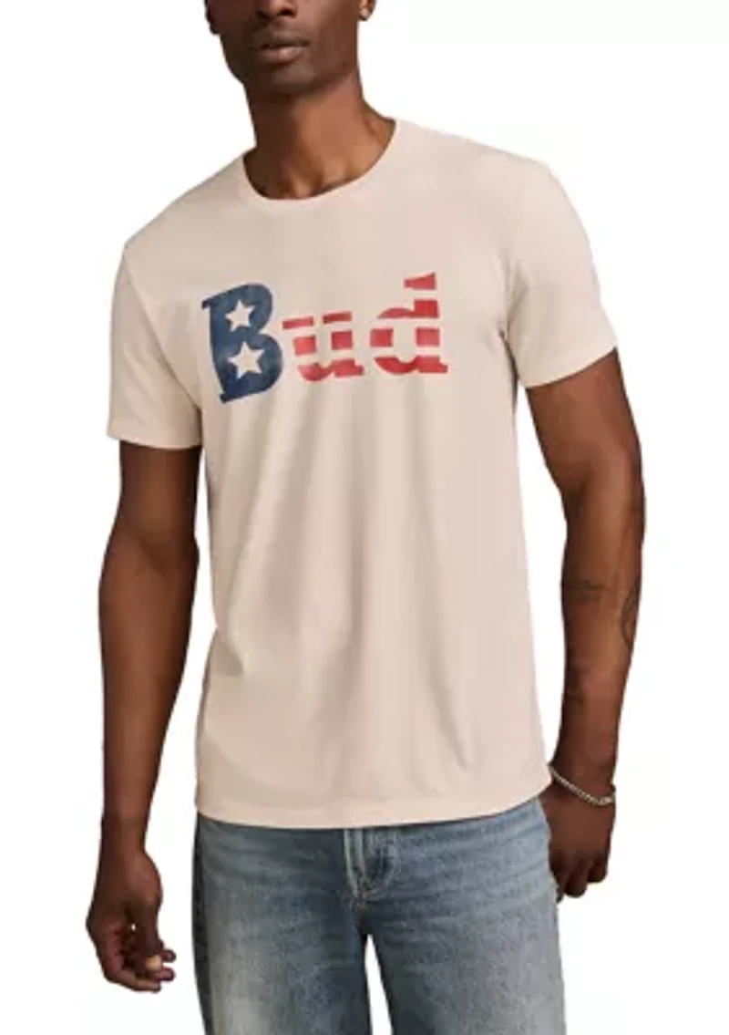 Budweiser Americana Graphic T-Shirt