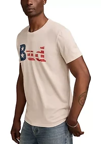Budweiser Americana Graphic T-Shirt