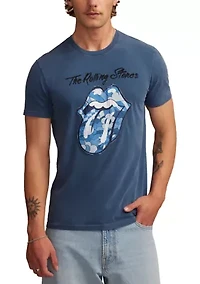 Men's Rolling Stones Denim Patch T-Shirt
