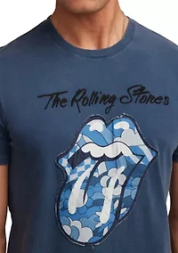 Men's Rolling Stones Denim Patch T-Shirt