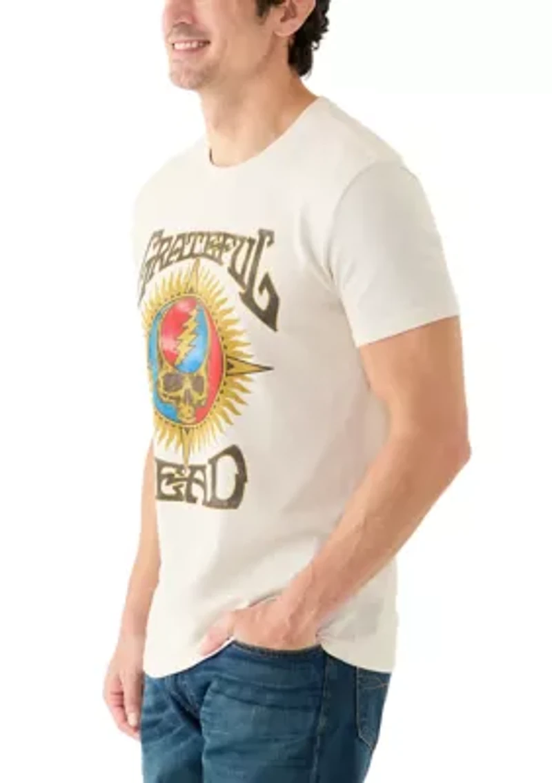 Men's Grateful Dead Real Skull Graphic T-Shirt