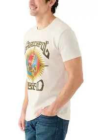 Men's Grateful Dead Real Skull Graphic T-Shirt