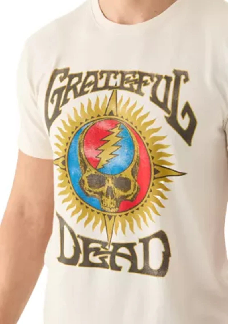 Men's Grateful Dead Real Skull Graphic T-Shirt