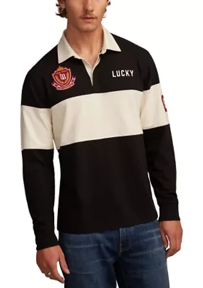 Rugby Stripe Polo Shirt