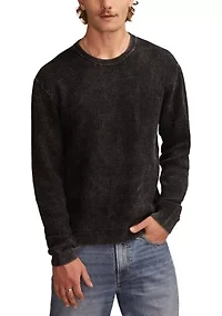 Waffle Crew Sweater