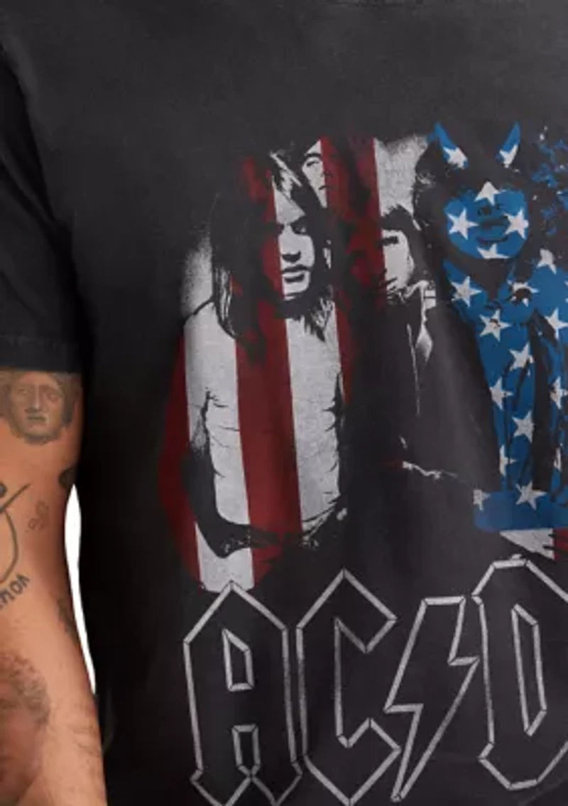 Big & Tall ACDC America Graphic T-Shirt