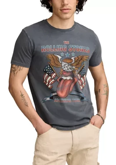 Big & Tall Rolling Stones Eagle Graphic T-Shirt