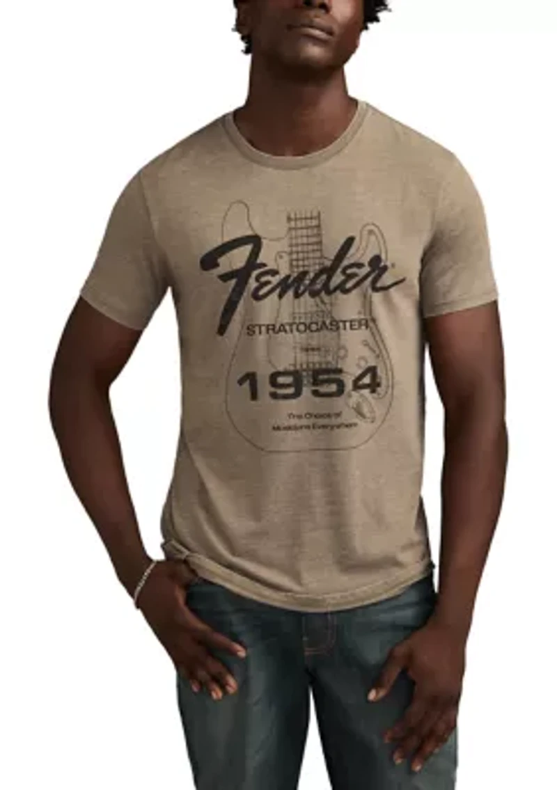 Men's Short Sleeve Fender Stratocaster T-Shirt