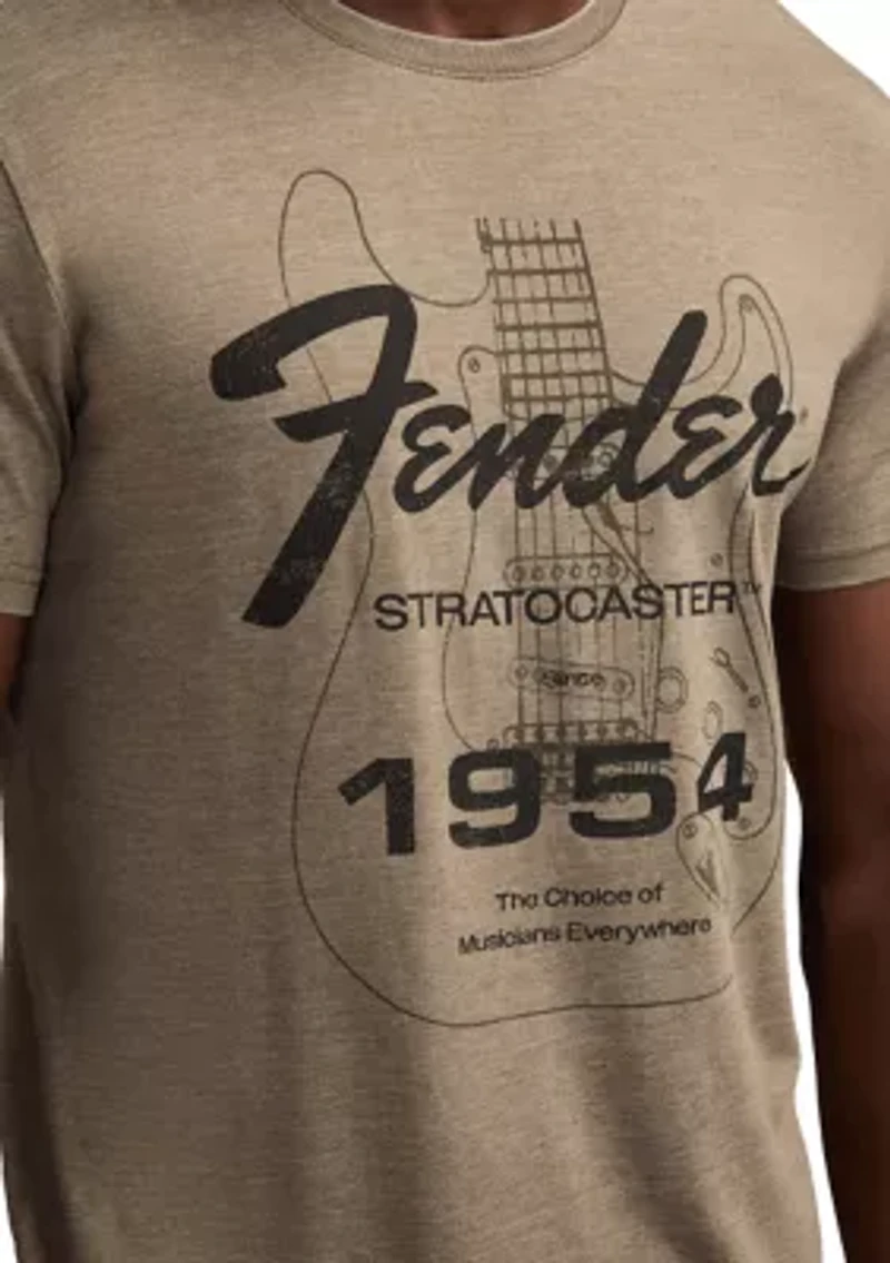 Men's Short Sleeve Fender Stratocaster T-Shirt