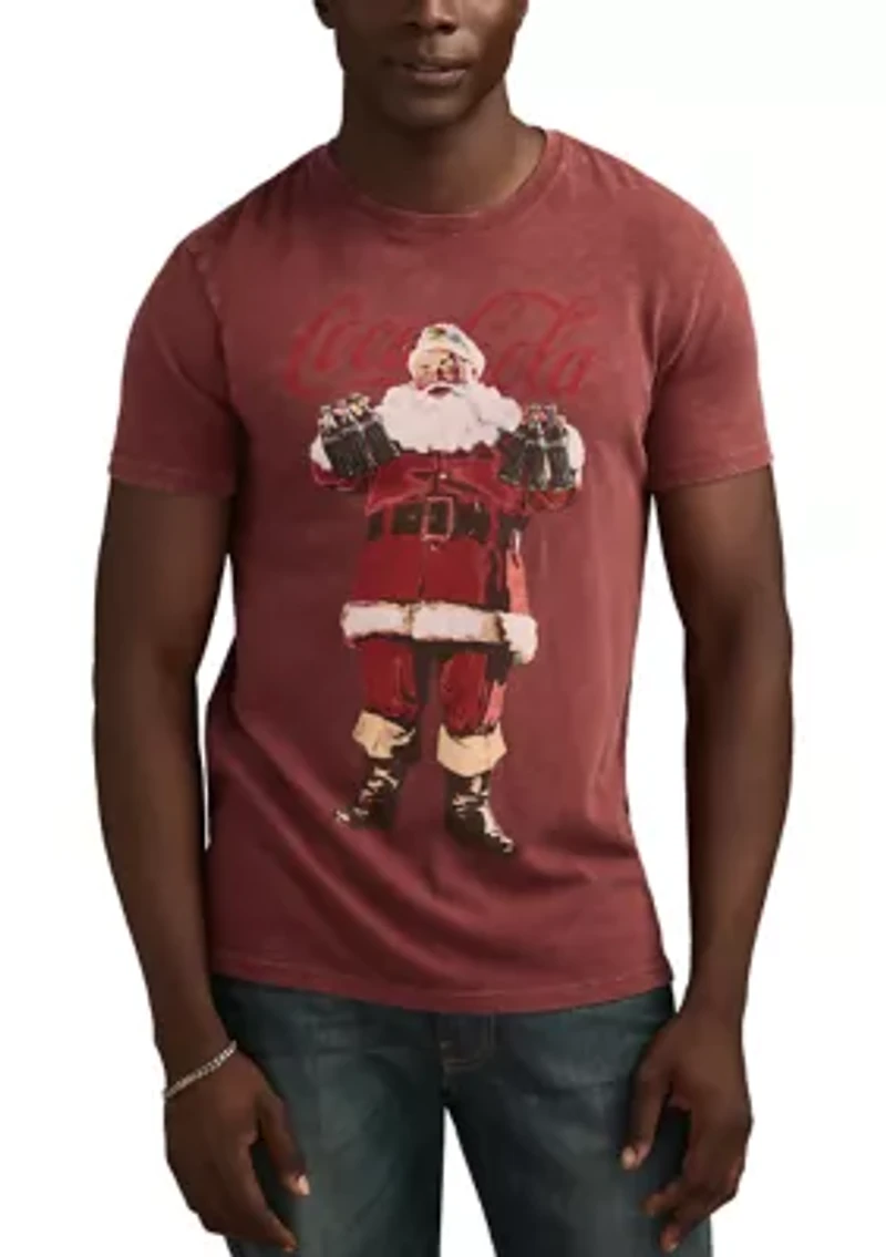 Men's Coke Santa T-Shirt