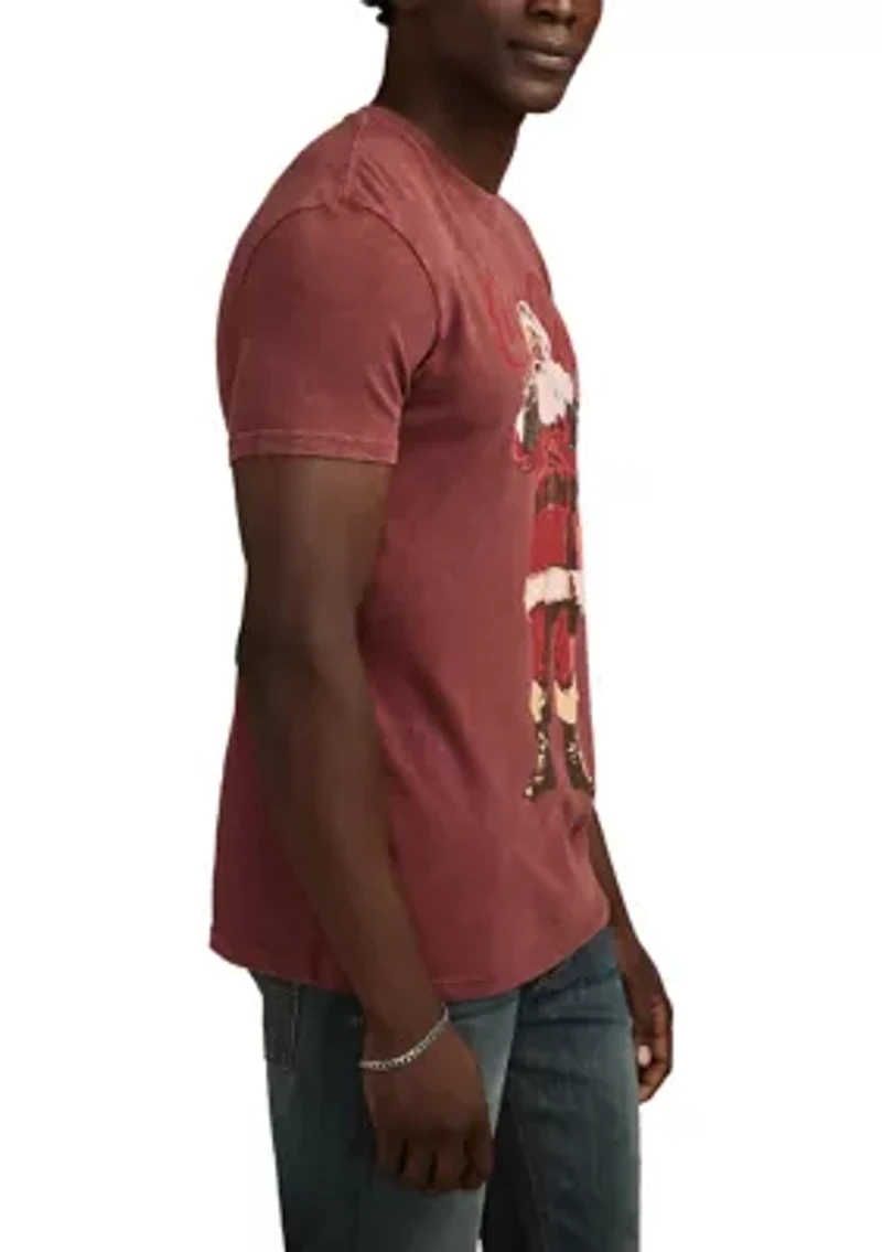 Men's Coke Santa T-Shirt