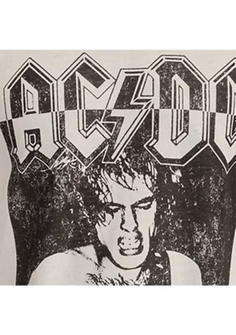 Men's ACDC Back Black Graphic T-Shirt