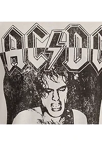 Men's ACDC Back Black Graphic T-Shirt
