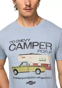Men's Short Sleeve Chevrolet Camper T-Shirt